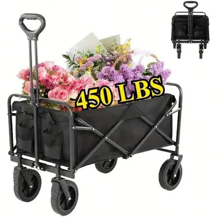 1 Pc Collapsible Foldable Wagon Cart!